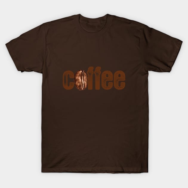 Coffee Bean Love T-Shirt by TeaShirts